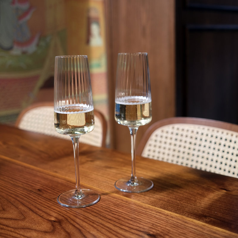 8,5 oz. Bormioli Rocco Exclusiva Prosecco ou flûte à vin mousseux