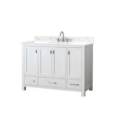 Modero 48" Single Bathroom Vanity with Top