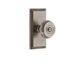 Grandeur Carré Plate Privacy with Bouton Door Knob
