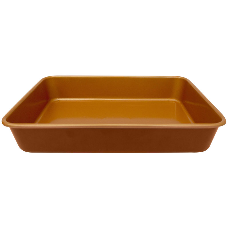 Ensemble de plats de cuisson antiadhésifs de cinq articles allant au four et au lave-vaisselle Gotham Steel