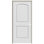 Porte standard lambrissée en bois manufacturé