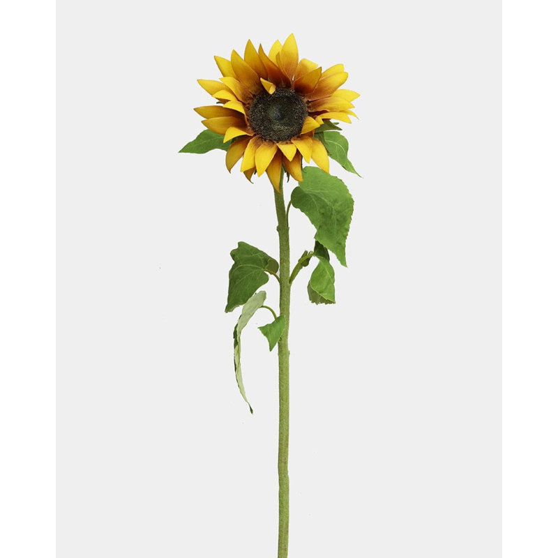 Artificial Purple Sunflower 30", Purple, 30" H x 7" W
