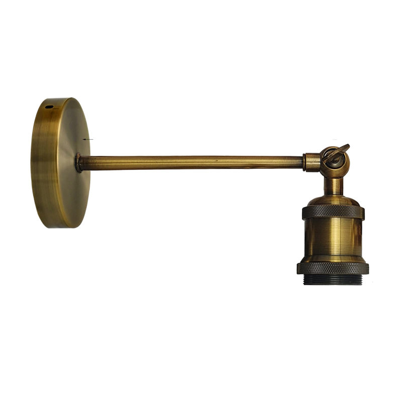Armed Sconce, Yellow Brass