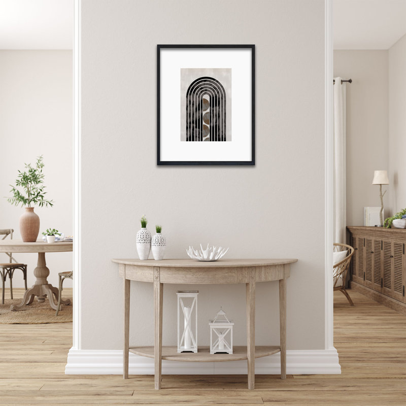 «Arch Capsule II», reproduction d'art encadrée par 1X, Papier avec cadre noir, H 36 po x l 24 po