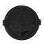 edgar berebi yacht club anchor knob in matte black plate