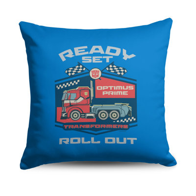 Northwest Hasbro Transformers Ready Set Rollout Throw Pillow In Multicolor