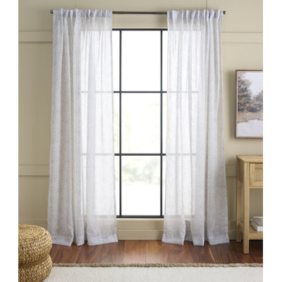 Mira Paisley Window Panels
