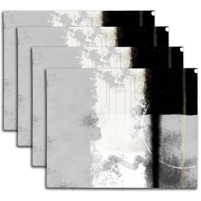 Napperon abstrait en polyester