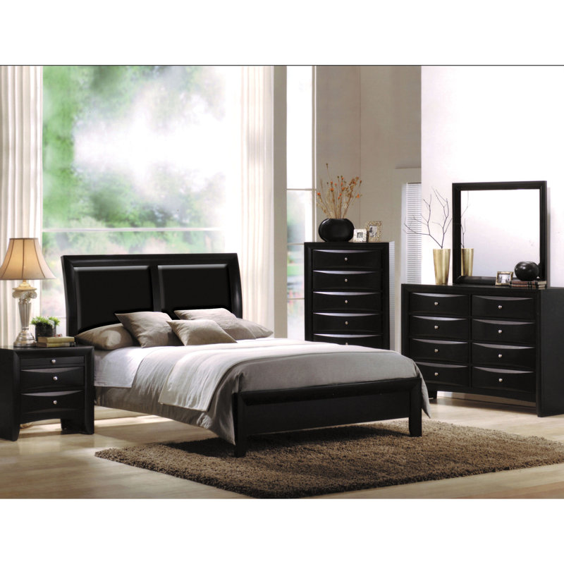 2-Drawer Nightstand With Tray