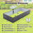 Shumel Metal Raised Garden Bed-485411470