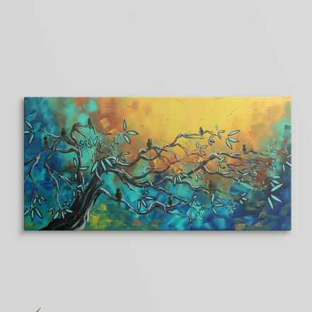 « rêve watches » par megan duncanson, impression, H 15 po x l 30 po x P 1,5 po, Toile