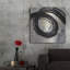 «Brushstroke No. 8» par Karen Lehrer, art mural en métal-721887683