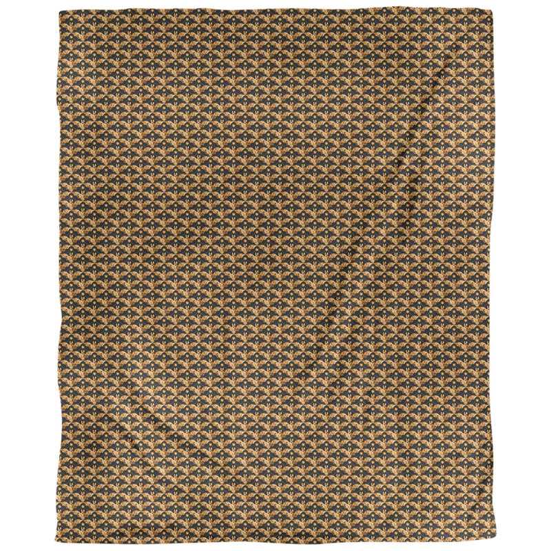 Tissu de batte d’halloween, L 54 po x l 36 po, Coton peigné pima