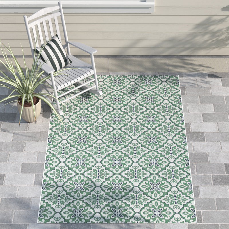 Carole Damask Indoor / Outdoor Area Rug, Rectangle 160 x 230cm