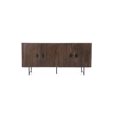 Buffet Remi en bois massif de manguier de 67 po de largeur
