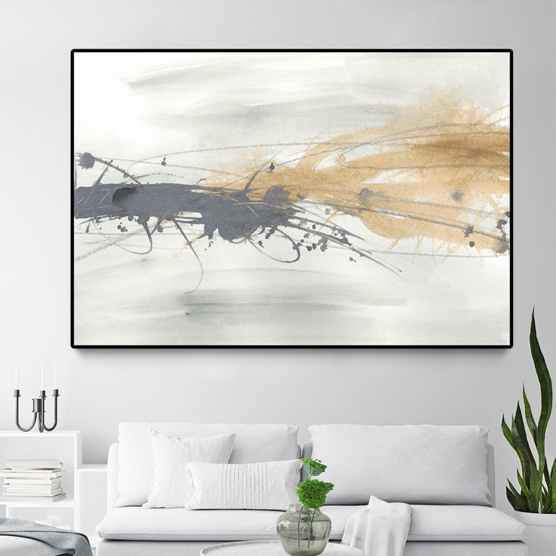 « cinétique horizon i » par juin erica vess-floater, reproduction sur toile