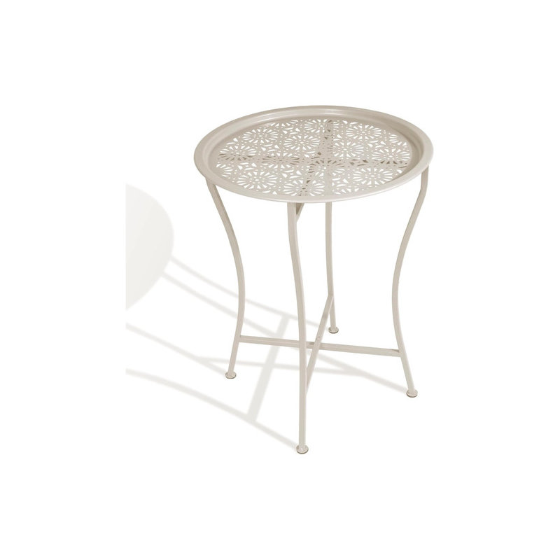 Table d'extérieur robuste en métal