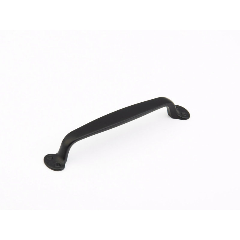 Country Bar / Handle Pull, 6", Flat Black