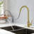 Single Hole Single Handle Pull-Down Kitchen Faucet-117584264