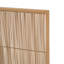 Pare-feu en fer Willow classique à un panneau, 99 cm x 76 cm, fini doré-229375520