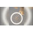 19.69" Crystal Ceiling Fan With Light  And Remote Control