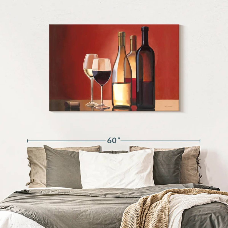 Yarlin Wine Trio, 30" H x 45" W