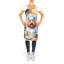 No Pattern Bib Apron