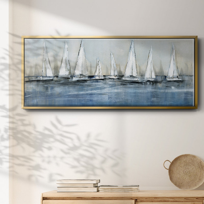 «Waiting For The Sun», reproduction d'art sur toile, Or, H 8 po x l 20 po x P 1,5 po