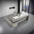 Luxury modern style computer desk with lockers-620870346