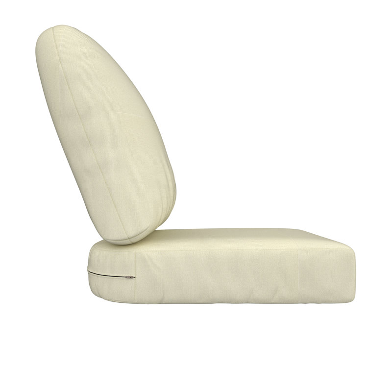 Outdoor Sunbrella® Seat/Back Cushion, Canvas Canvas Sunbrella® Canvas