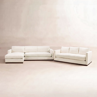 Bobbi 3-Piece Linen Living Room Set