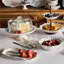 Berry & Thread Serving Bundle 3 - Piece Set - Whitewash/Brown