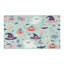 Tapis tressé clair nuit tombée-106464394
