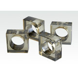 S/4 Napkin Holder - Smoke