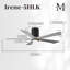 Irene Flushmount Light Kit 5 Blade LED Ceiling Fan-326228185-327028479-400726664