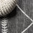Muirhead Tribal Diamond Trellis Black/Ivory Indoor/Outdoor Rug-786137317