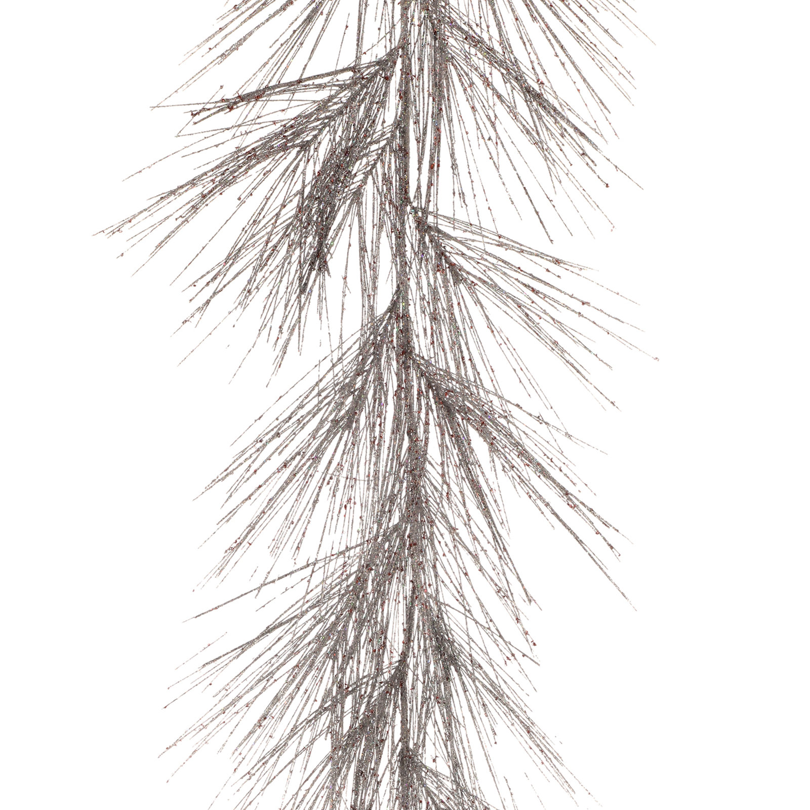 48" Glitter Long Needle Pine Garland