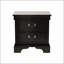 Table de chevet classique en bois avec tiroir spacieux et tablette, parfaite pour le rangement et la décoration de chevet.-2052242943