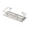 Tablette de douche rectangulaire rectangulaire en acier inoxydable l 10 po Elevate