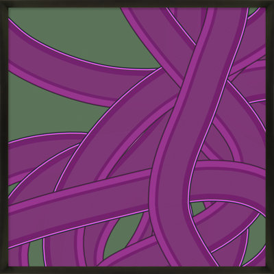 «Zackary Tangled Twist» par Jacques Pilon - impression encadrée sur papier encadré