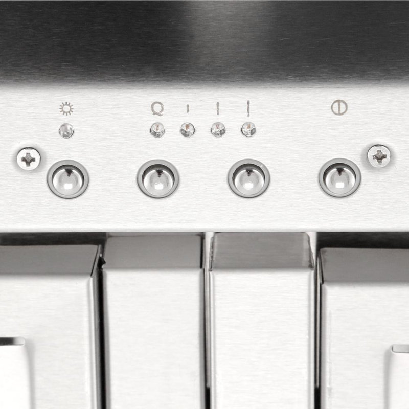 NXR Professional Ranges 2 Piece Kitchen Appliance Package with Gas Cooktop , and Under Cabinet Range Hood