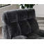 Roba Upholstered Fabric Swivel Lounge Chair