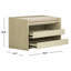 Banc de rangement pour chaussures Josette-2038904165