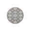 Tapis tissé à motif géométrique anthracite lavable à la machine-400183160