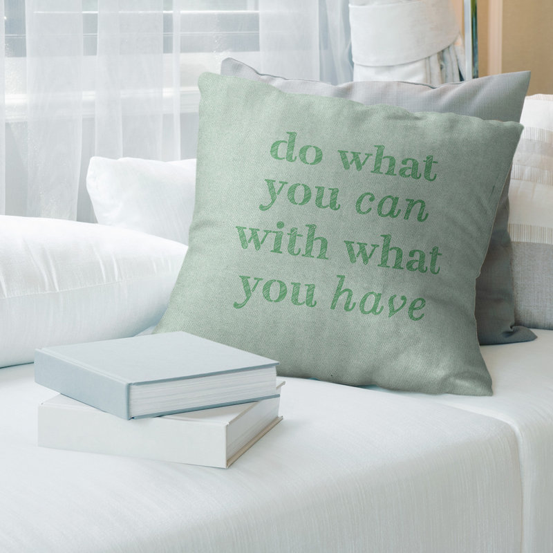 Housse de coussin en lin à la main, 20 po x 20 po, Vert