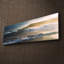 Élégante peinture sur toile lumineuse DEL, 11,8 po x 35,4 po | Toile 100% suède avec cadre 100% bois (épaisseur: 1,2 po) | À piles (1 x 9 V, non incluse) | Parfait pour améliorer la décoration intérieure et l'ambiance