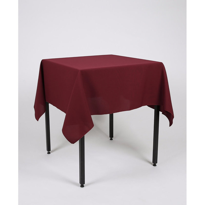 Blondine Tablecloth, Burgundy, 121cm W x 121cm L