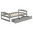 Platform Bed, With Two Drawers-1977191207