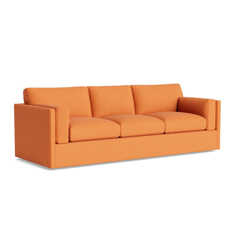 Fairfax Sofa (95"), Performance Weave - Carrot