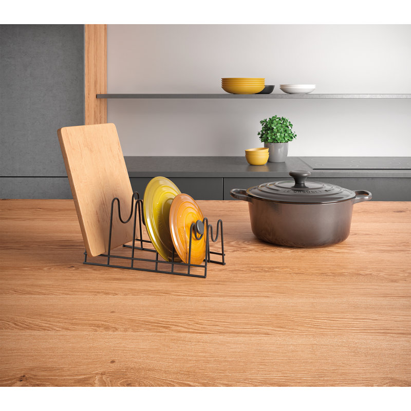 Lido LAVA Pot Lid Holder, Black